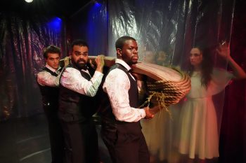 The Wreckage of a Body: A Review of “Medea Material” at Trap Door Theater